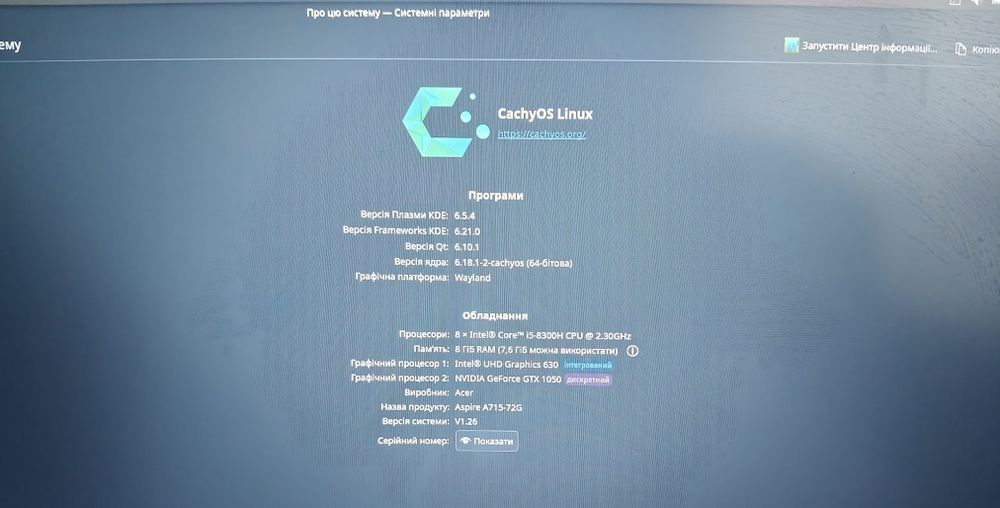 Ноутбук Acer Aspire a715-72g