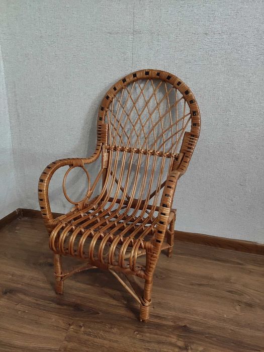 Дитяче крісло з лози!
