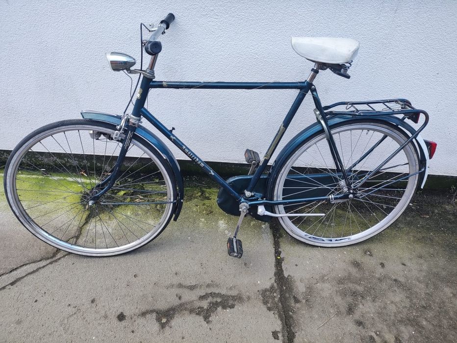 4.  Miejski Rower zielony holenderski - Amsterdam damka