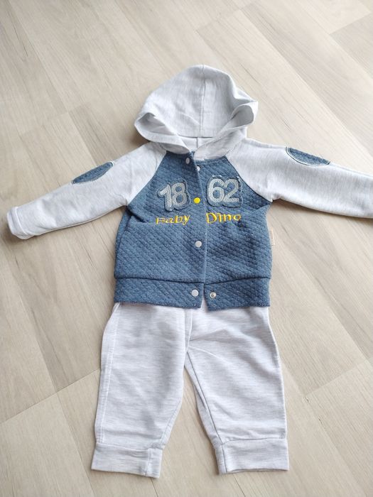 Dres chłopiecy 3 częściowy rozm 68 cm