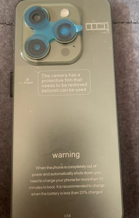 I16 pro max novo em caixa