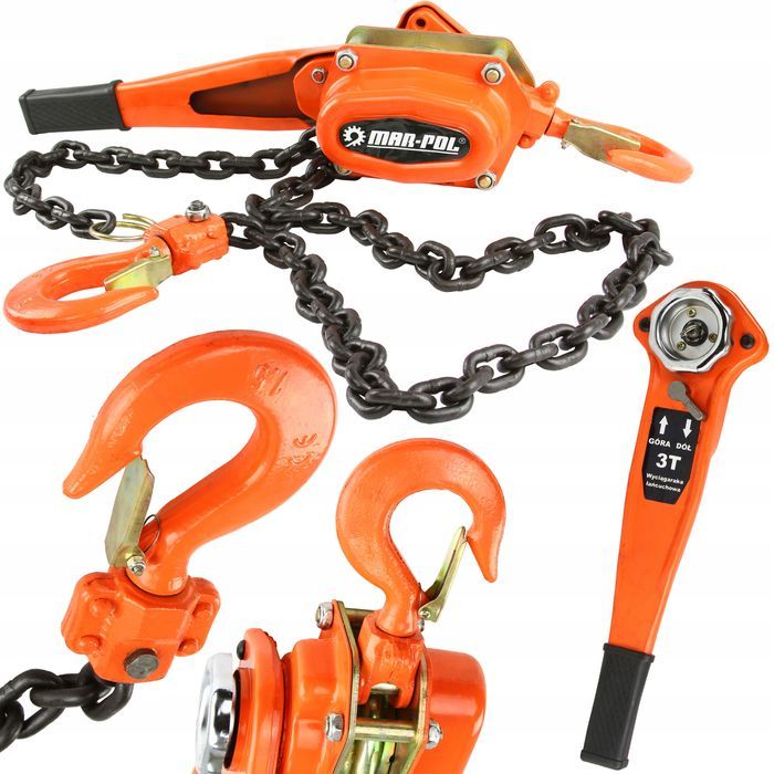Wciągarka Łańcuchowa Rukcug 3T Kifor Grzechotka