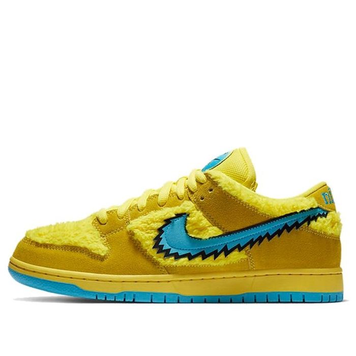 Nike SB Dunk Low Grateful Dead Bears Opti Yellow