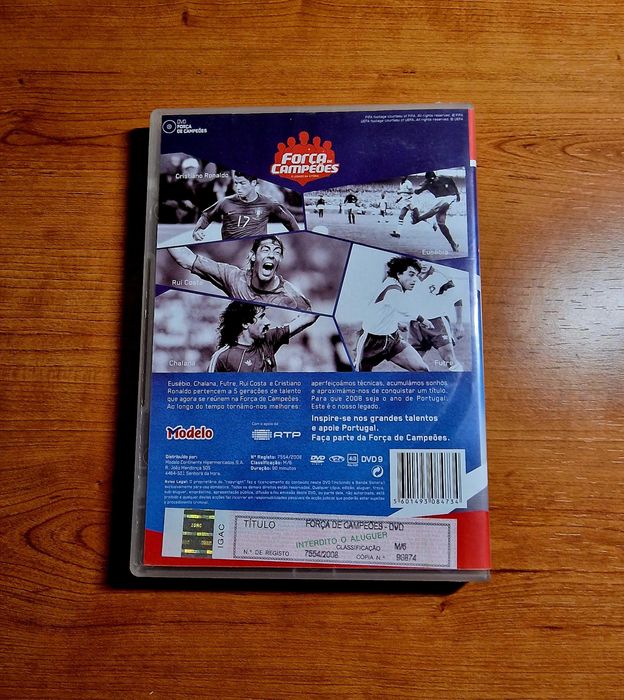 FORÇA DE CAMPEÕES -Os Grandes Momentos da Seleção Nacional de Portugal