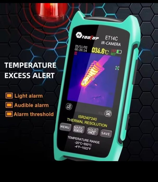 Тепловізор ТOOLTOP ET14C з макролінзою