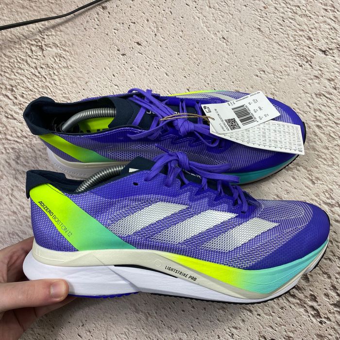 оригінал 43.5 44 adidas adizero boston 12 нові бігові кросівки running