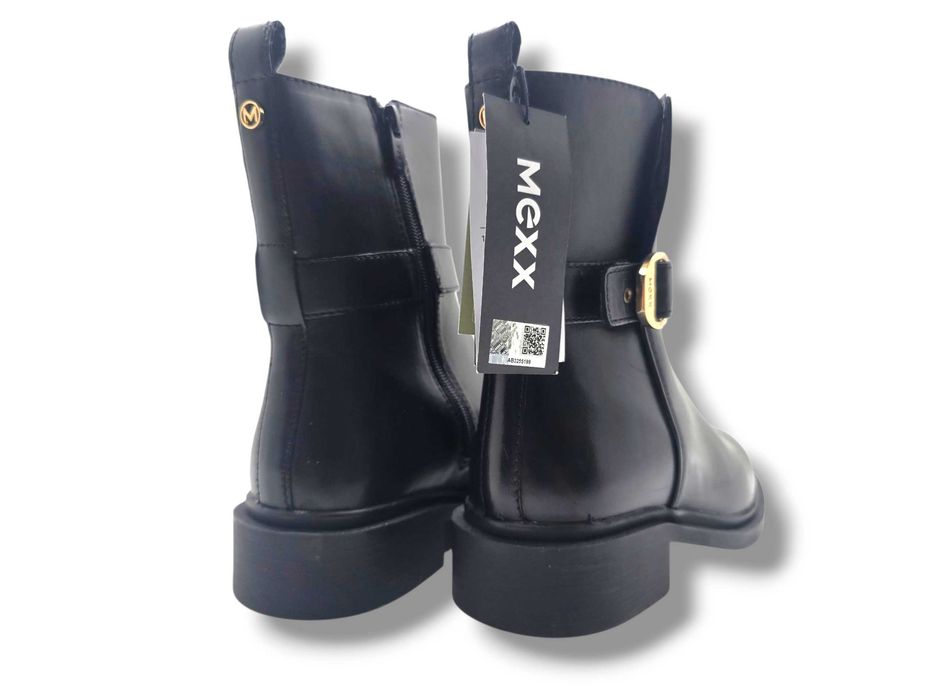 Mexx Botki MX/003C-RST Czarny 38R 24.9cm