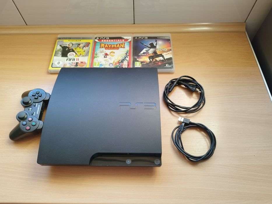 Konsola ps3 slim, PlayStation 3, stan bardzo dobry, wysyłka olx
