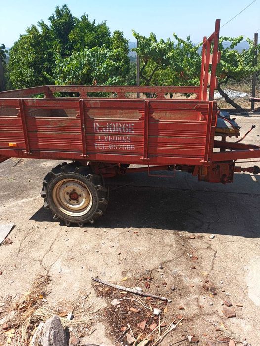 Motocultivador/Tractor Articulado com Reboque