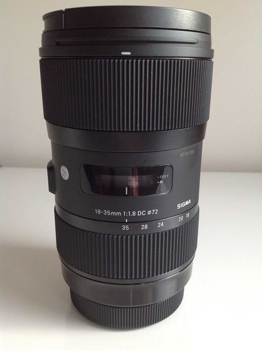 Obiektyw Sigma 18-35 mm f/1.8 A DC HSM Canon