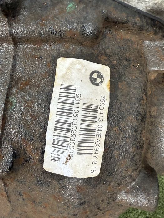 Bmw e70 задній редуктор міст