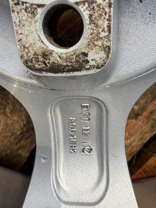 2x felga DBV 5x112  8j et30 rant
