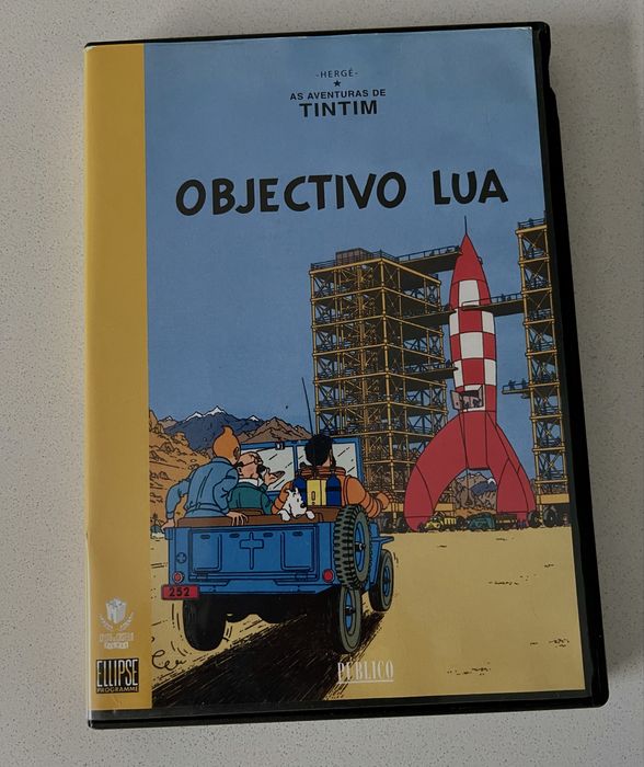 As aventuras de Tintim - objetivo Lua - DVD