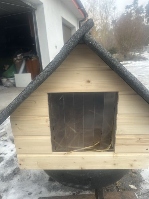 Buda  ocieplona do malego  psa 56x72 cm -nowa