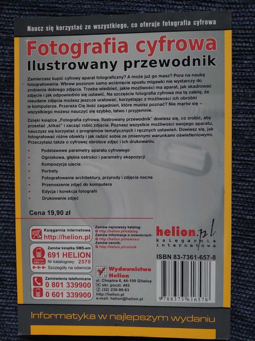 Fotografia cyfrowa i inne..  zestaw książek