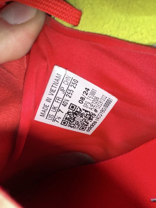 Adidas F50 червоні