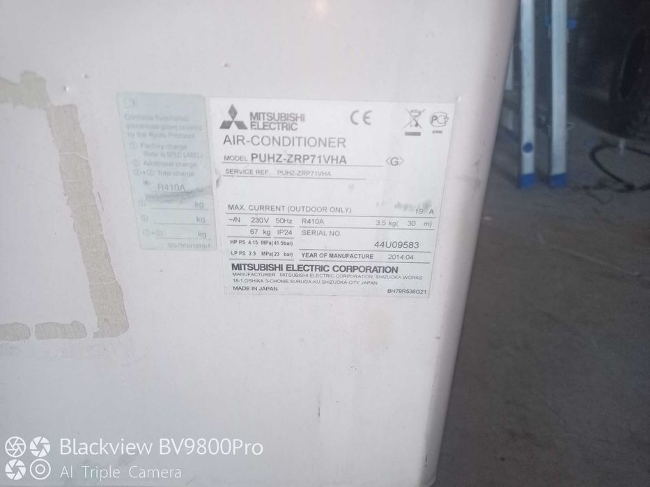 Ar condicionado Mitsubishi