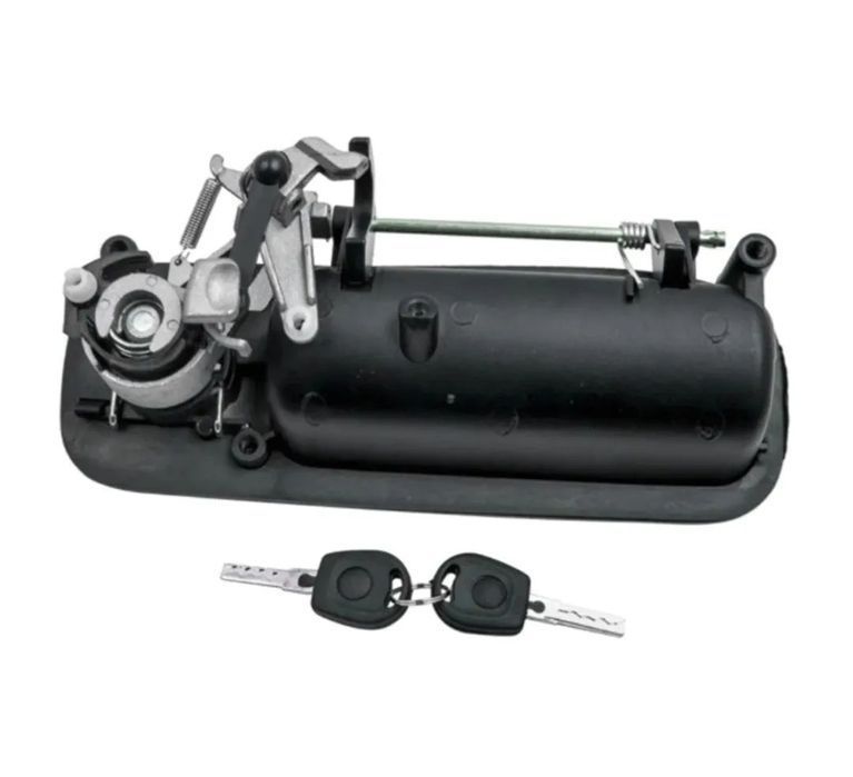 Conjunto Puxador Fechadura Mala Volkswagen Golf 4 + 2 chaves