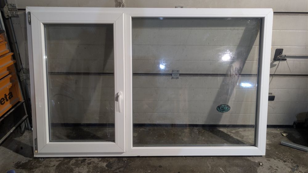 KR HAUS okno 176x110 białe używane okna drzwi POZNAŃ