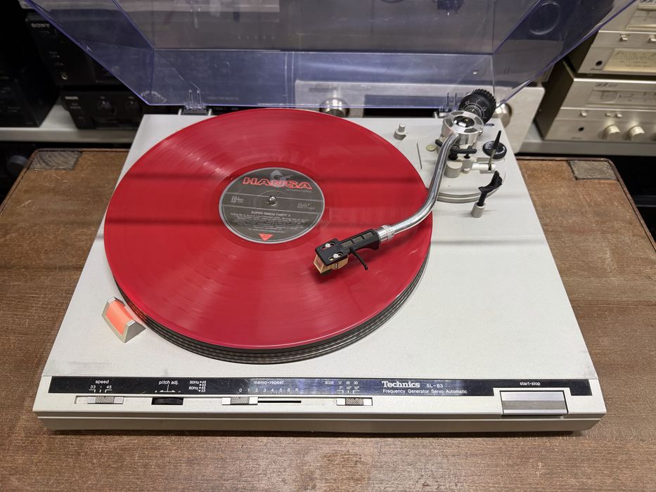 ‼️ Technics SL-B3 – Gramofon Stereo Hi-Fi z Napędem Paskowym, Automatycznym Sterowaniem | Audio Room