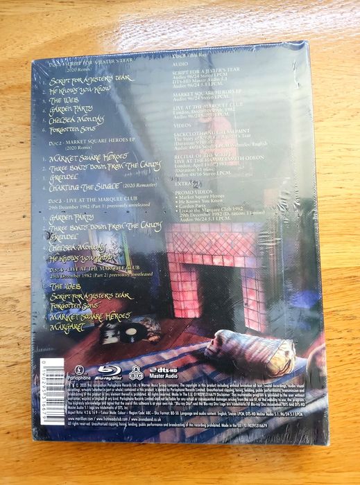 Marillion - Script For A Jester's Tear. (BOX4CD/BRD).