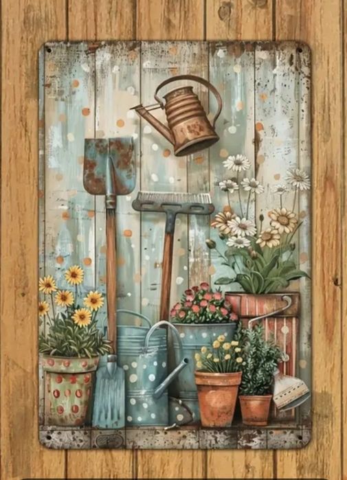 Decoração Ferramentas de Jardinagem