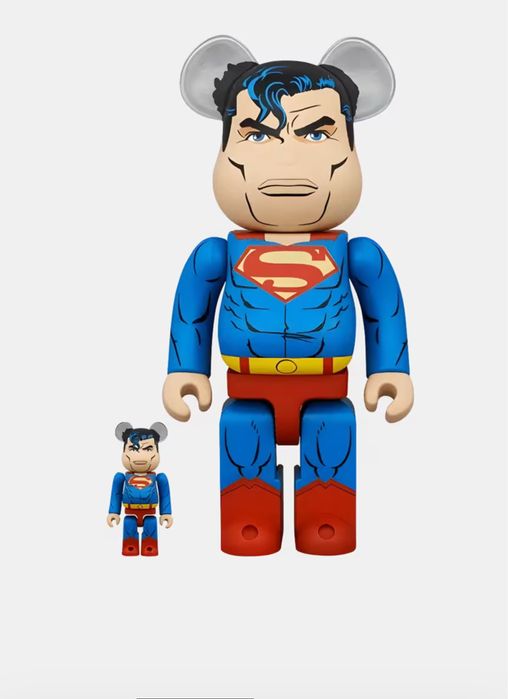 Bearbrick superman 400 & 100