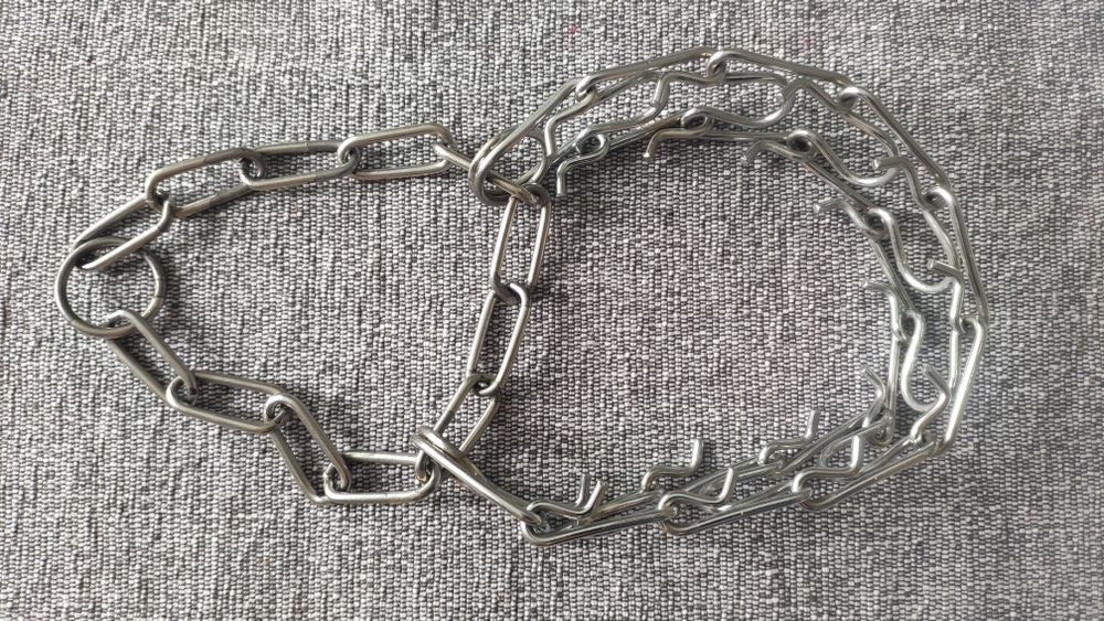 Obroża dla psa metalowa, 30 cm