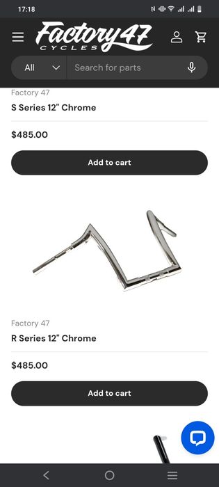 Кермо руль Harley Davidson Touring