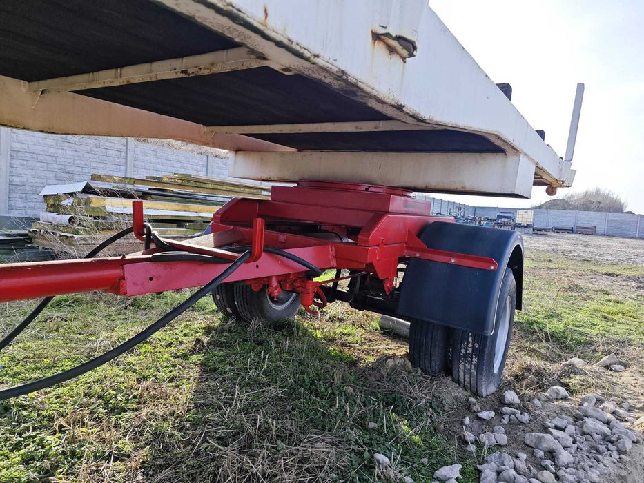 Przyczepa dłużyca dłużycowa SCHARF 4T Naczepa Platforma drewna stali