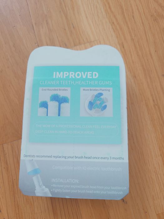 3 opakowania głowek do szczoteczki oral B iO