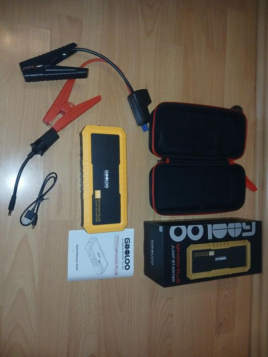 power bank jump starter  gooloo GP4000 Plus 4000a pojemność 20000 mAh