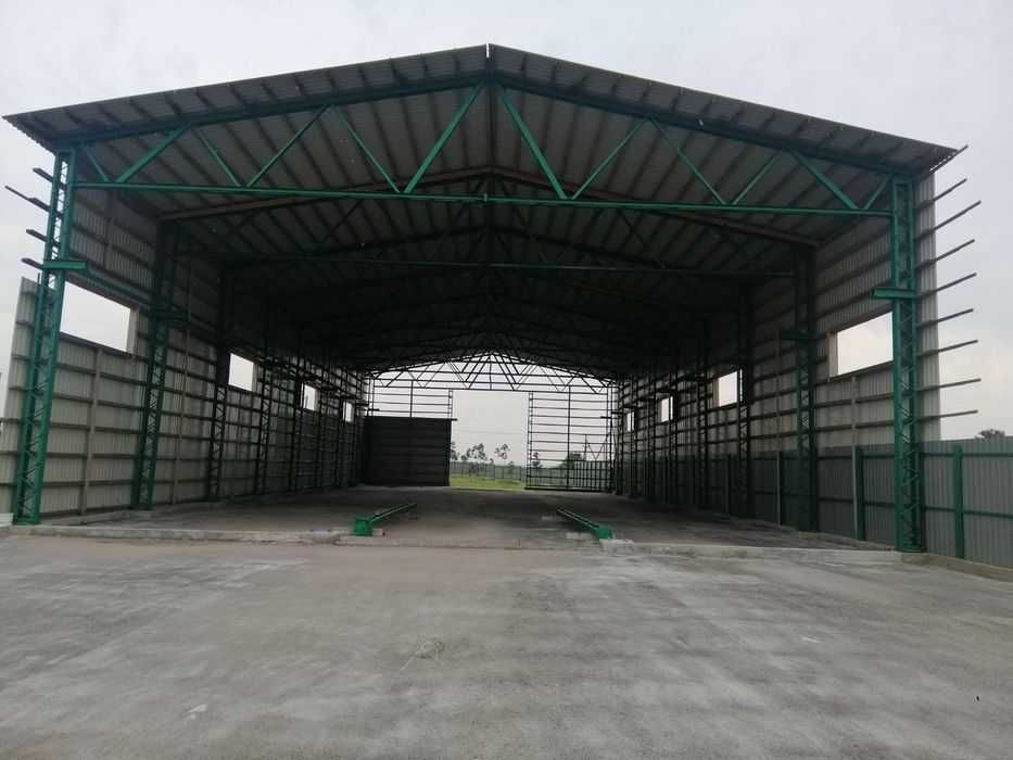 Ангар каркас ширина 18 м.п. продам