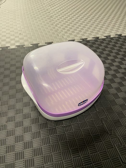 Esterilizador de Biberões Micro-ondas Chicco - Rápido e Como Novo