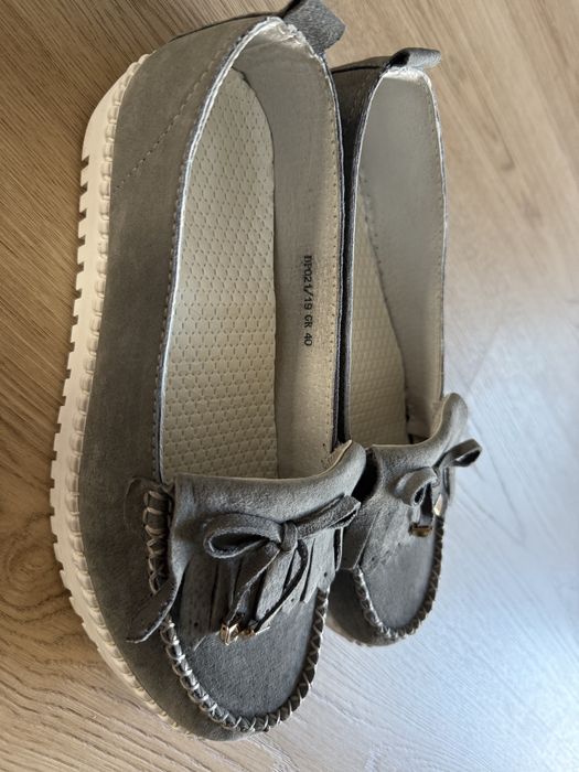 Buty skórzane, rozmiar 40