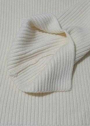 Светр жіночий білий розкльошені рукава minkpink джемпер оверсайз s