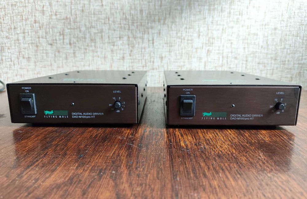 Flying Mole DAD-M100pro, два моноусилителя мощности, 100W 8ohm, Japan