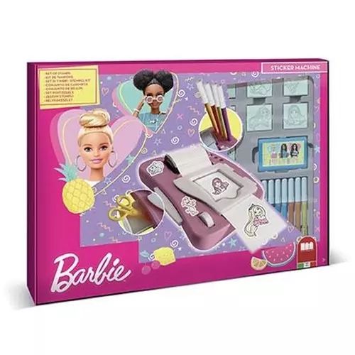 Barbie Pieczątki I Maszyna Do Naklejek. Nowy Produkt