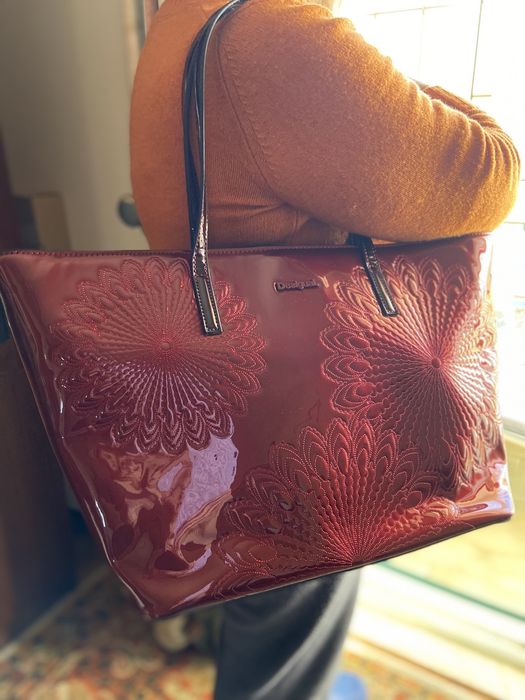 Glossy Shoulder Bag - Desigual