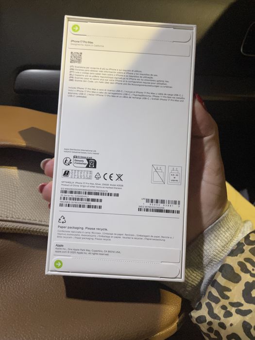 Iphone 17 pro max selado 256GB - Pagamento Prestacoes