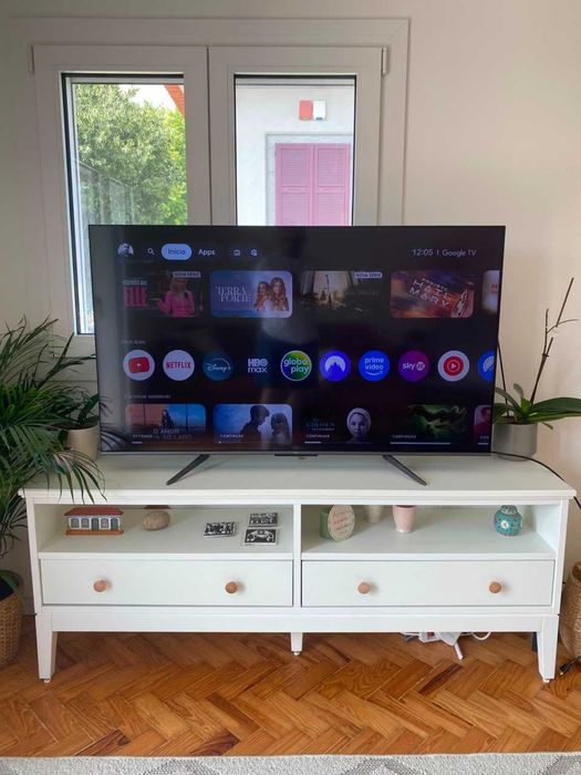 Smart Tv TCL 55 Polegadas QLED 4K