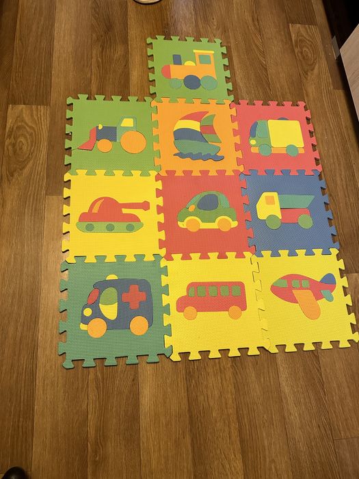 Коврик-пазл