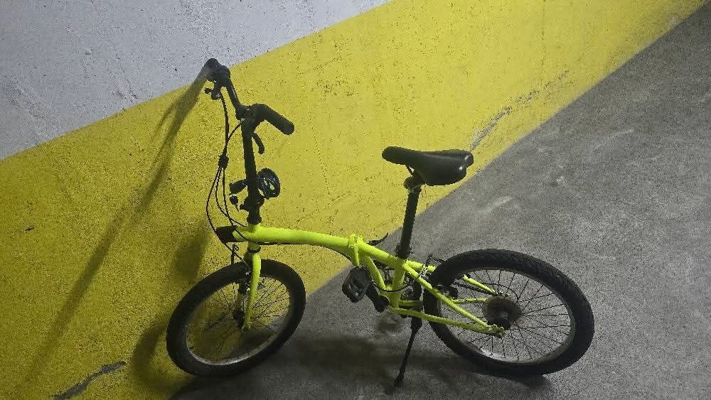 Bicicleta desdobrável