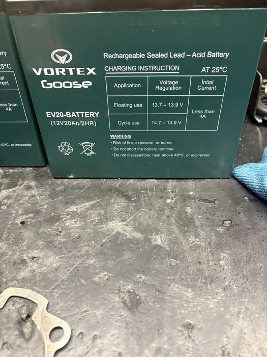 Baterias scooter eletrica