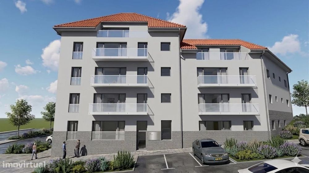 Moderno T1 com Varanda em Carregal do Sal