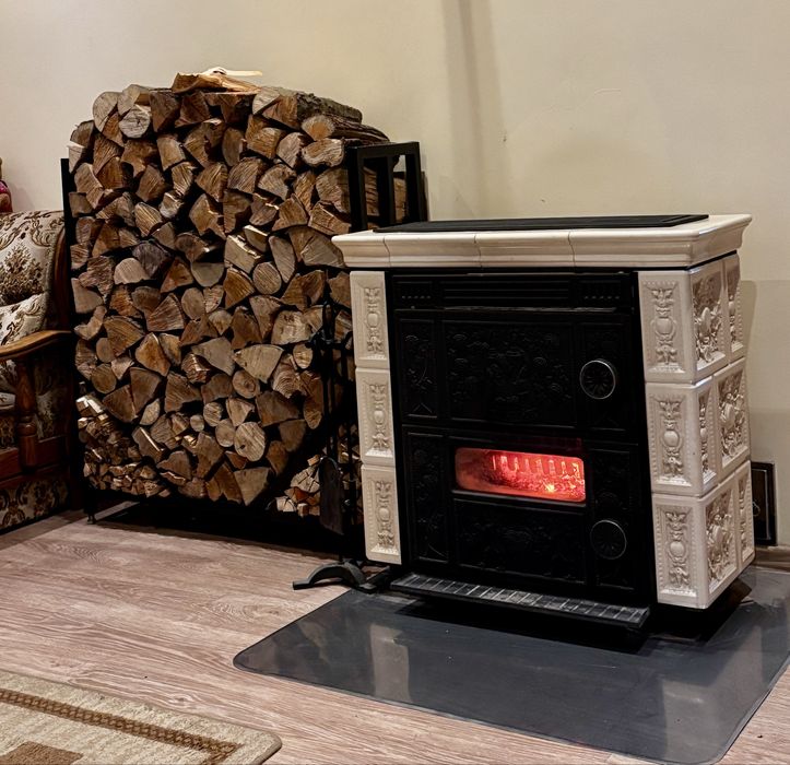 Stojak na drewno kominkowe