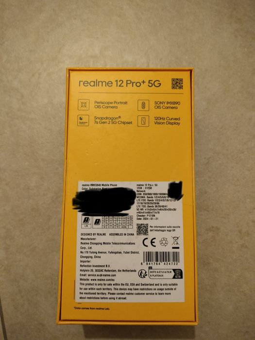 Realme 12 pro plus 12/512 GB