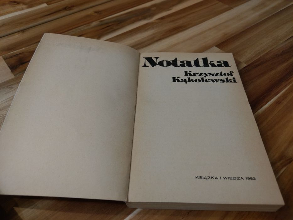 Notatka Krzysztof Kąkolewski