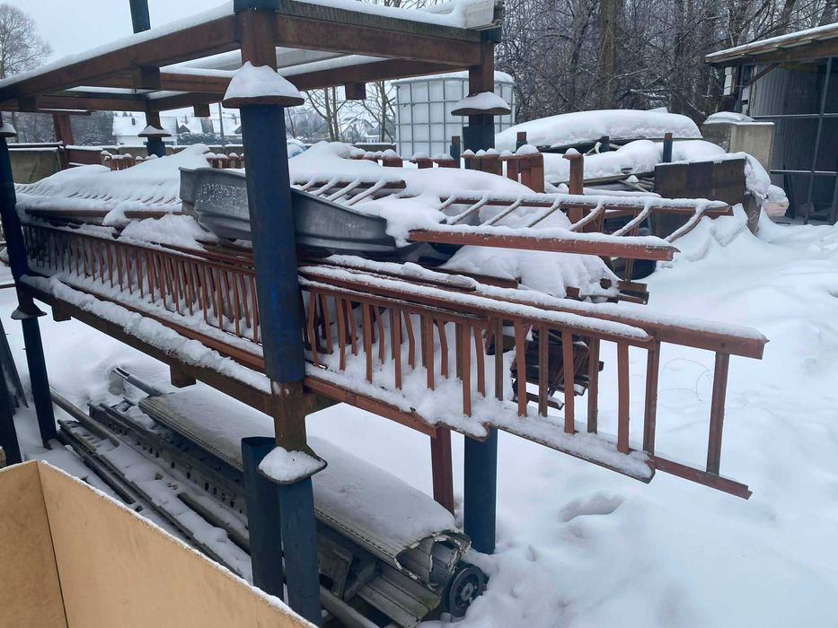 Płotki p/śniegowe 3mb cegła + uchwyty