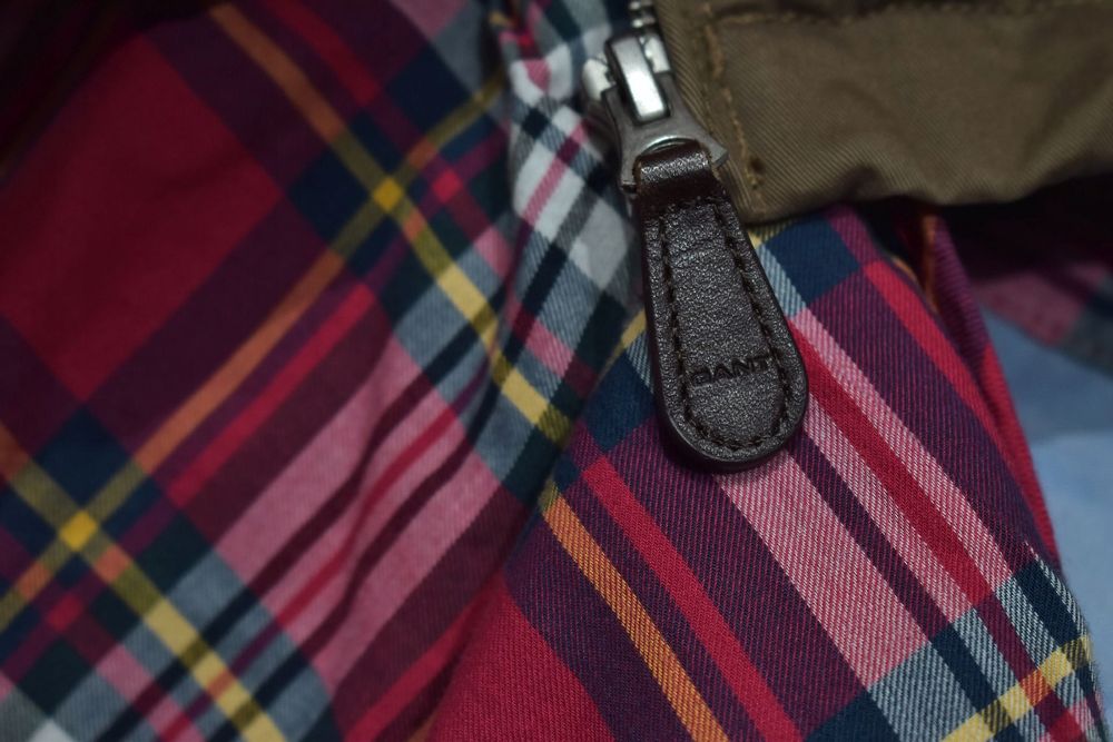 Gant The Windcheater Brązowa Kurtka Męska Harringtonka Xl